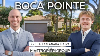 Boca Pointe Boca Raton Property Tour | 22594 Esplanada Dr